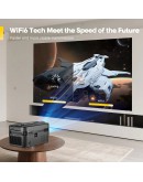 MagCubic преносим мултимедиен проектор Portable Multimedia Projector HY450C - 8K, Android 11, Wi-Fi 6, Bluetooth 5.4