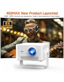 MagCubic преносим мултимедиен проектор Portable Multimedia Projector HY450MAX - 8K, Android 14, Wi-Fi 6, Bluetooth 5.4