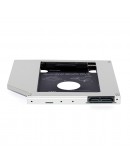 Makki тънко кади за лаптоп Laptop Caddy 9.5mm SATA3 with LED/switch MAKKI-CADDY-95-LS