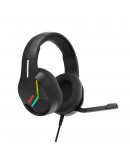 Marvo геймърски слушалки Gaming Headphones H8618 Black - 50mm, USB, RGB