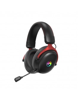 Marvo безжични геймърски слушалки Gaming Headphones Tactic X Pro - Bluetooth, 2.4G, 7.1, RGB - MARVO-HG9076W