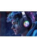 Marvo безжични геймърски слушалки Gaming Headphones Pulz 80W - Bluetooth, 2.4G - MARVO-HG9084W