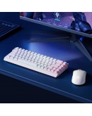 MCHOSE геймърска механична клавиатура Gaming Mechanical Keyboard Ace 68 - 8K, Ice Rhino Magnetic Switch [Linear] (English US), White
