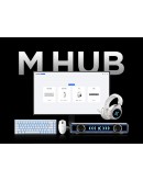 MCHOSE професионална геймърска мишка G3 V2 White - Wireless Gaming Mouse - 1K, Omron Mechanical