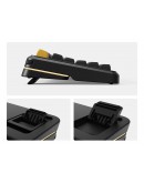 MCHOSE геймърска механична клавиатура Wireless Gaming Mechanical Keyboard MC-K99 V3 - Icy Creamsicle Switch [Linear] (English US), Glacier Gradient