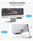 Orico хъб USB 3.0 HUB Clip Type 4 port, Black - MH4PU-BK