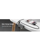 Orico хъб USB 3.0 HUB Clip Type 4 port - aux Micro-USB power input, Aluminum - MH4PU-P-SV