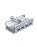 Orico хъб USB 3.0 HUB Clip Type 4 port -  Aluminum - MH4PU-SV