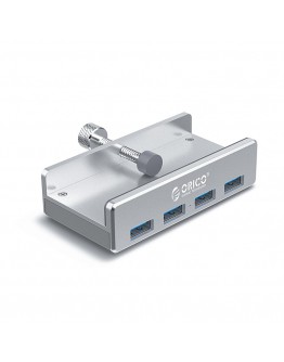 Orico хъб USB 3.0 HUB Clip Type 4 port -  Aluminum - MH4PU-SV