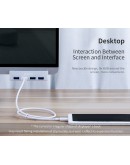 Orico хъб USB 3.0 HUB Clip Type 4 port -  Aluminum - MH4PU-SV