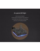 Orico хъб USB3.0 HUB 4 port transparent, 1m cable - MH4U-U3-10-CR