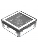 Orico хъб USB3.0 HUB 4 port transparent, 1m cable - MH4U-U3-10-CR
