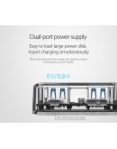Orico хъб USB3.0 HUB 4 port transparent, 1m cable - MH4U-U3-10-CR