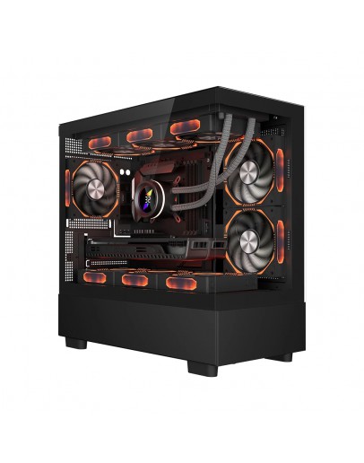 1stPlayer кутия Case mATX - MIKU Mi5 Black