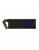 Aula геймърска механична клавиатура Wireless Gaming Mechanical Keyboard MINI 60 HE PRO 8K  - Stormrise Magnetic Switch [Linear] (English US), Black