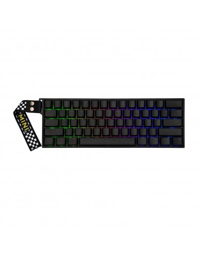 Aula геймърска механична клавиатура Wireless Gaming Mechanical Keyboard MINI 60 HE PRO 8K  - Stormrise Magnetic Switch [Linear] (English US), Black