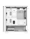 Montech кутия AIR 100 ARGB, Micro ATX Case, TG, 4x120mm ARGB Fans, White