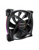 Montech вентилатор AX140 PWM, Fan 140mm, ARGB, Black