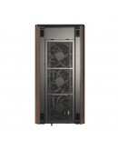 Montech кутия Case mATX - Heritage PRO (B) - USB-C, Leather, 4 x 120 mm Fans