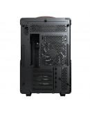 Montech кутия Case mATX - Heritage PRO (B) - USB-C, Leather, 4 x 120 mm Fans
