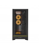 Montech кутия Case ATX - HS01 PRO (B) - 5 x 120 mm ARGB Fans, USB-C, Black