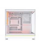 Montech кутия Case ATX - HS02 PRO (W) - 5 x 120 mm ARGB Fans, USB-C, Black