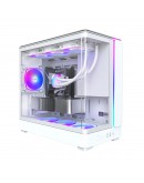 Montech кутия Case mATX - KING 15 PRO (W) - 4 x 120 mm A-RGB, USB-C