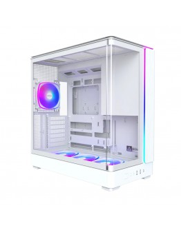 Montech кутия Case ATX - KING 45 PRO (W) - 4 x 120 mm A-RGB, USB-C
