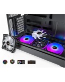 Montech кутия Case ATX - KING 45 PRO (W) - 4 x 120 mm A-RGB, USB-C