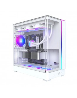 Montech кутия Case ATX - KING 45 PRO (W) - 4 x 120 mm A-RGB, USB-C