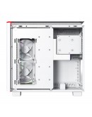 Montech кутия KING 95 Pro, Dual Chamber Mid-tower Case, 6 ARGB Fans, 2 Front Panels, White