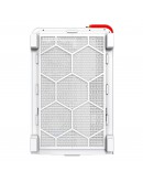 Montech кутия KING 95 Pro, Dual Chamber Mid-tower Case, 6 ARGB Fans, 2 Front Panels, White