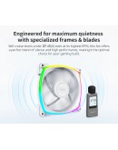 Montech вентилатор RX120 PWM, REVERSE Fan, 120mm, ARGB, White