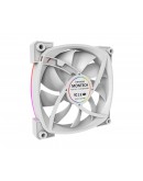 Montech вентилатор RX120 PWM, REVERSE Fan, 120mm, ARGB, White