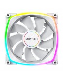 Montech вентилатор RX140 PWM, REVERSE Fan, 140mm, ARGB, White