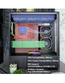 Montech кутия SKY TWO, Mid-tower Case, TG, 4x120mm ARGB Fans, Black