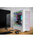 Montech кутия SKY TWO GX, Mid-tower Case, TG, 3x140mm ARGB Fans, White