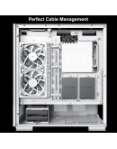 Montech кутия SKY TWO, Mid-tower Case, TG, 4x120mm ARGB Fans, White
