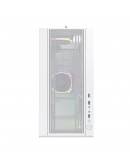 Montech кутия SKY TWO, Mid-tower Case, TG, 4x120mm ARGB Fans, White