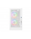 Montech кутия X3 MESH, Mid-tower Case, TG, 6 fixed RGB Fans, White