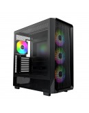 Montech кутия Case ATX - X5 (B) - 4 A-RGB fans, USB-C