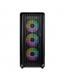 Montech кутия Case ATX - X5 (B) - 4 A-RGB fans, USB-C