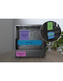 Montech кутия Case ATX - X5 (W) - 4 A-RGB fans, USB-C