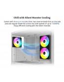 Montech кутия Case ATX - XR (B) - 3 x 120 mm ARGB Fans, USB-C, Black