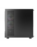 Montech кутия Case ATX - XR (B) - 3 x 120 mm ARGB Fans, USB-C, Black