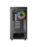 Montech кутия Case ATX - XR (B) - 3 x 120 mm ARGB Fans, USB-C, Black