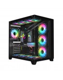 1stPlayer кутия Case ATX - MEGAVIEW MV8 Black