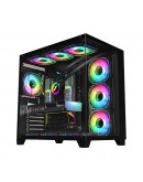 1stPlayer кутия Case ATX - MEGAVIEW MV8 Black