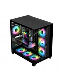 1stPlayer кутия Case ATX - MEGAVIEW MV8 Black