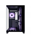 1stPlayer кутия Case ATX - MEGAVIEW MV8 Black - 7 x 120 mm A-RGB fans included